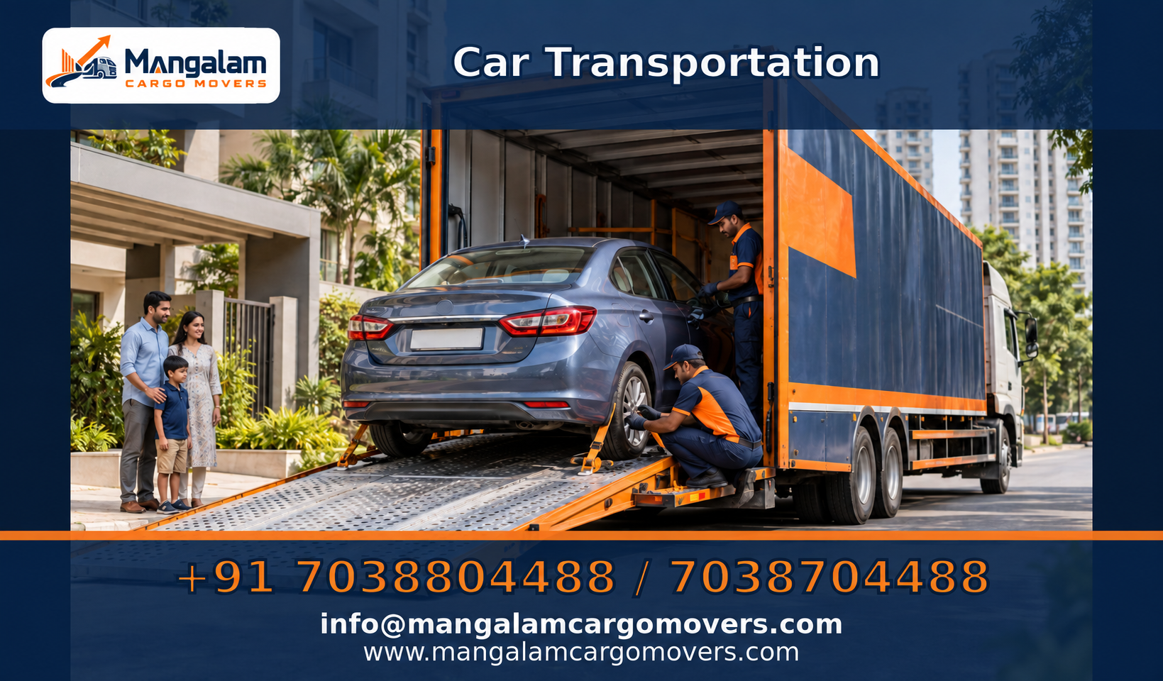 Car Transportation — Mangalam Cargo Movers