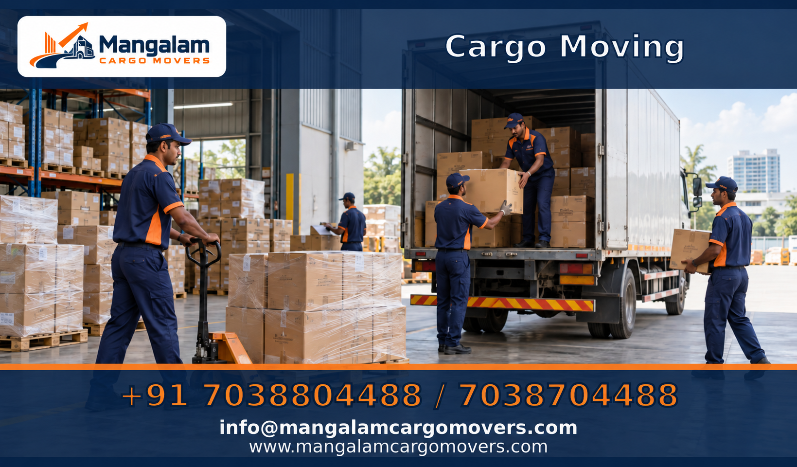 Cargo Moving — Mangalam Cargo Movers