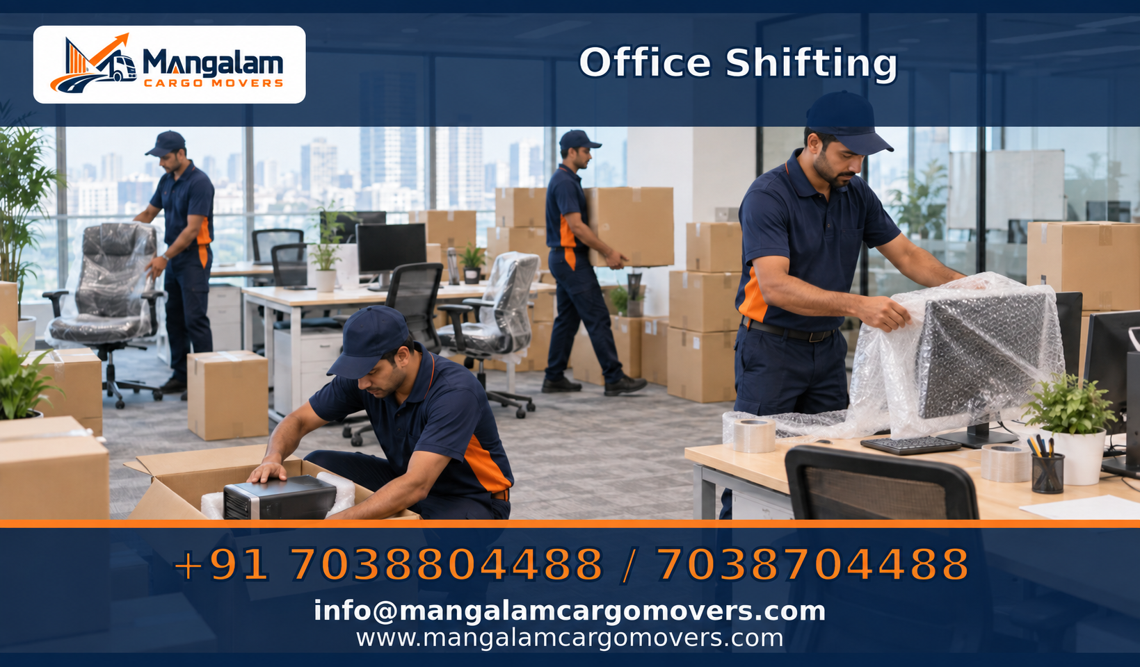 Office Shifting — Mangalam Cargo Movers