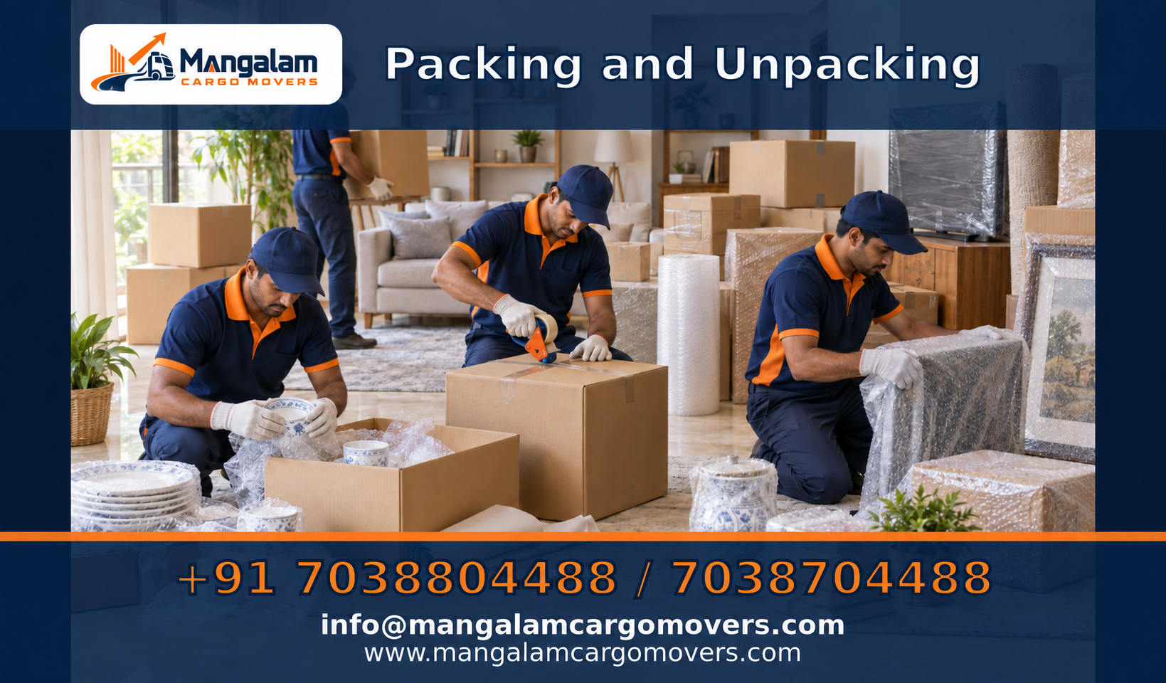 Packing and Unpacking — Mangalam Cargo Movers